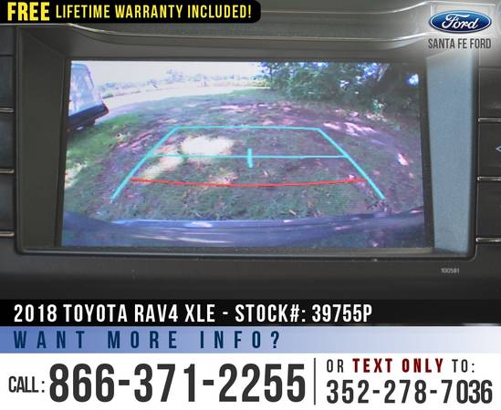 ‘18 Toyota RAV4 XLE *** Sunroof, Keyless Entry, Camera, Toyota SUV *** for sale in Alachua, FL – photo 13