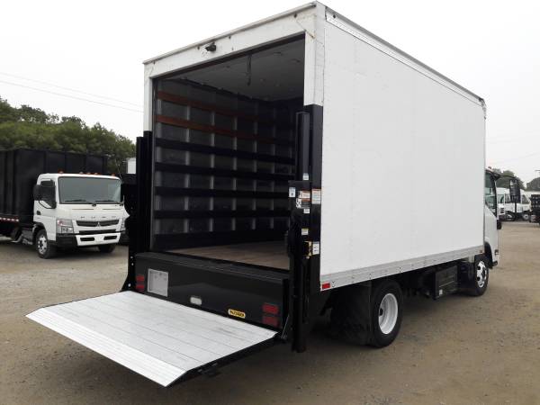2014 ISUZU NPR 14 FEET BOX TRUCK WITH LIFTGATE - - by for sale in San Jose, CA – photo 22