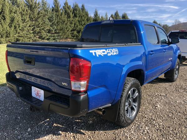 2016 *Toyota* *Tacoma* *TRD SPort 4x4* Blazing Blue - cars & trucks... for sale in Johnstown , PA – photo 3