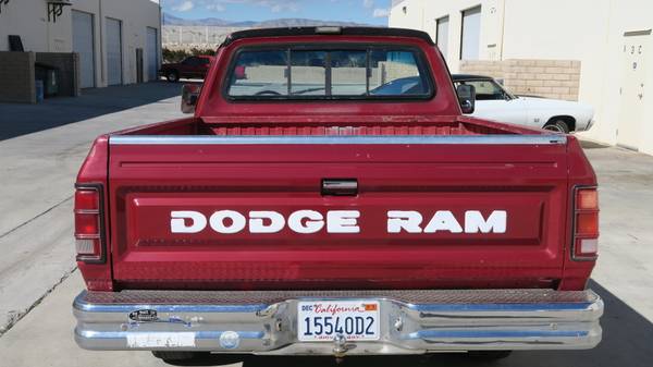 1987 DODGE RAM 1500 SHORT BED 318 V8 RUST FREE! 4 SPEED! for sale in Lucerne Valley, CA – photo 11