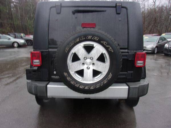 2009 Jeep Wrangler Unlimited Sahara 4x4 4dr SUV w/ Front Side... for sale in Londonderry, NH – photo 4
