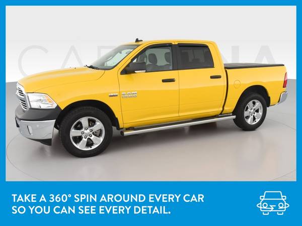 2016 Ram 1500 Crew Cab Big Horn Pickup 4D 5 1/2 ft pickup Yellow for sale in Denver , CO – photo 3