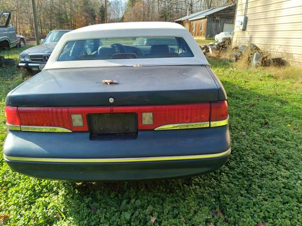 97 Mercury Cougar XR7 - cars & trucks - by owner - vehicle... for sale in Amelia Court House, VA – photo 3
