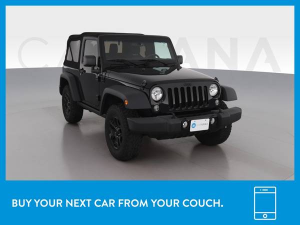 2015 Jeep Wrangler Willys Wheeler Sport Utility 2D suv Black for sale in Bowling Green , KY – photo 12