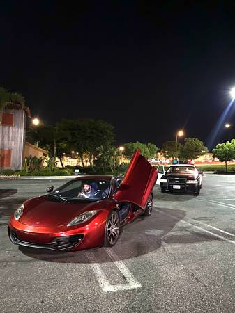 WARRANTY 2012 mclaren mp4-12c volcano red carbon fiber fully loaded for sale in calabasas, CA – photo 2