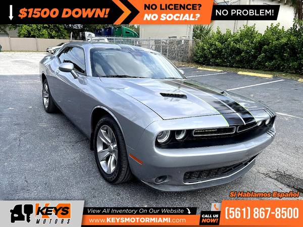 380/mo - 2018 Dodge Challenger SXT - - by dealer for sale in West Palm Beach, FL – photo 8