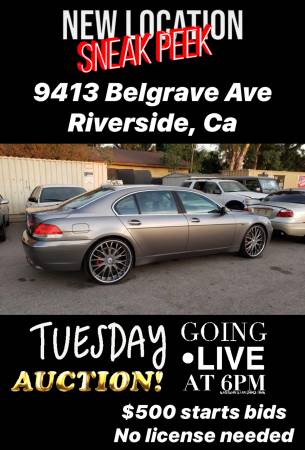 Auction TODAY Tuesday 6pm(75 vehicles)No license needed/Bids start... for sale in Riverside, CA – photo 5