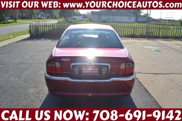 *2005 LINCOLN LS LUXURY* LEATHER SUNROOF DVD KEYLES ALLOY WHEEL 621348 for sale in CRESTWOOD, IL – photo 5