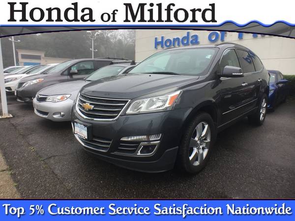 2013 *Chevrolet* *Traverse* *AWD 4dr LTZ* Cyber Gray for sale in Milford, CT