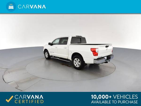2018 Nissan Titan Crew Cab SV Pickup 4D 5 1/2 ft pickup White - for sale in Columbia, SC – photo 8