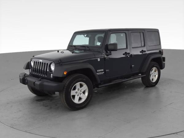 2017 Jeep Wrangler Unlimited Sport S Sport Utility 4D suv Black - -... for sale in Louisville, KY – photo 3