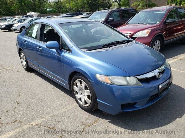 2009 Honda Civic Sedan 4dr Automatic LX Blue for sale in Woodbridge, District Of Columbia – photo 2