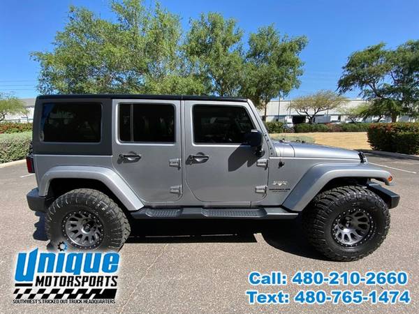 2017 JEEP WRANGLER UNLIMITED SAHARA 4WD 4DR UNIQUE TRUCKS - cars & for sale in Tempe, CO – photo 7