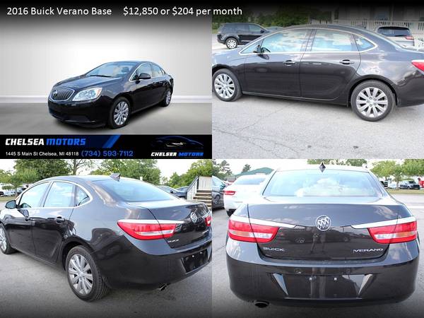 $204/mo - 2016 Buick Verano Base - Easy Financing! - cars & trucks -... for sale in Chelsea, MI – photo 14