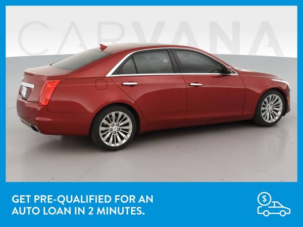 2014 Caddy Cadillac CTS 2 0 Luxury Collection Sedan 4D sedan Red for sale in Arlington, TX – photo 9