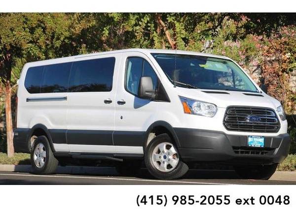 2018 Ford Transit-350 van XLT 3D Low Roof Wagon (White) for sale in Brentwood, CA – photo 2