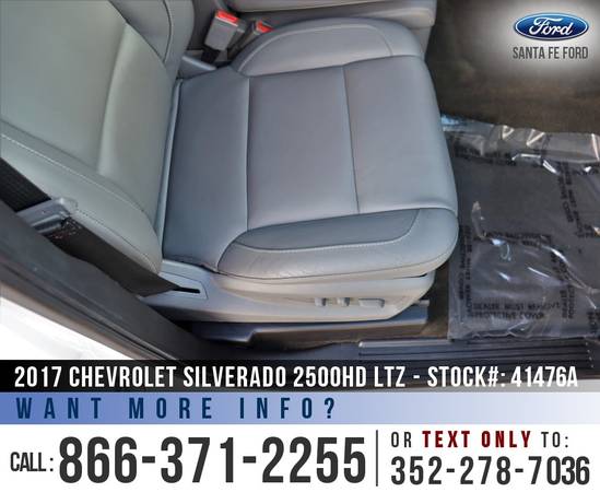 2017 CHEVROLET SILVERADO 2500HD LTZ 4WD - Bluetooth - Camera for sale in Alachua, FL – photo 20