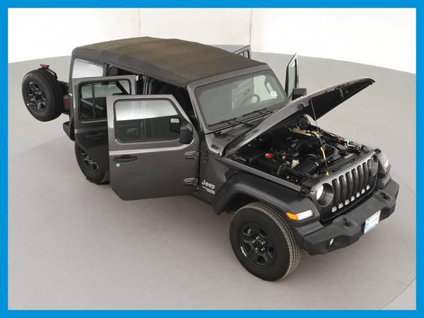 2019 Jeep Wrangler Unlimited Sport S Sport Utility 4D suv Gray for sale in Sausalito, CA – photo 21