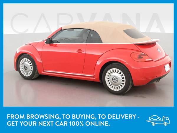 2015 VW Volkswagen Beetle 1 8T Convertible 2D Convertible Red for sale in Ocala, FL – photo 5