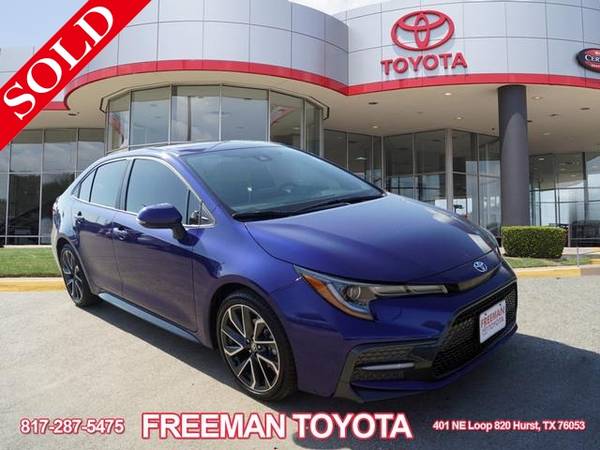 2020 Toyota Corolla XSE -**QUALITY GUARANTEED** **SUPER DEAL** for sale in Hurst, TX