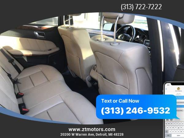 2012 Mercedes-Benz E-Class E 350 Sedan 4D ***AS LOW AS $495 DOWN!!! for sale in Detroit, MI – photo 11
