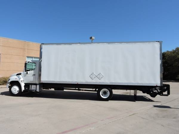 2015 HINO 268 26 FOOT BOX TRUCK W/LIFTGATE with for sale in Grand Prairie, TX – photo 6