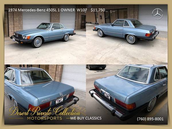 1983 Mercedes-Benz 380SL Low Miles for sale by Desert Private... for sale in Palm Desert , CA – photo 18