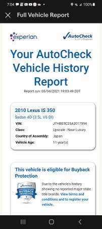 2010 Lexus IS350 for sale in Pratt, WV – photo 21
