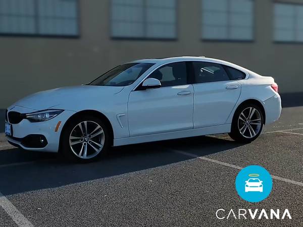 2018 BMW 4 Series 430i xDrive Gran Coupe Sedan 4D coupe White - -... for sale in Washington, District Of Columbia – photo 4