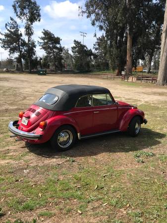 Red Convertible Bug for sale in Nipomo, CA – photo 2