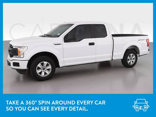 2018 Ford F150 Super Cab XL Pickup 4D 6 1/2 ft pickup White for sale in Albany, GA – photo 3