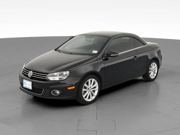 2015 VW Volkswagen Eos Komfort Convertible 2D Convertible Black for sale in Peoria, IL – photo 3