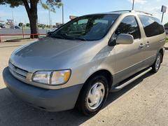 2000 toyota sienna LE 3rd seat zero down $95 per month nice van sale for sale in Bixby, OK