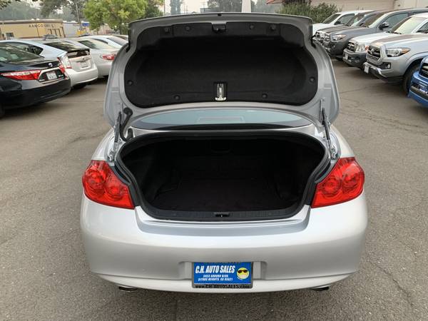 2010 Infiniti G37 Base Sedan ** BACKUP CAMERA / LEATHER / HEATED... for sale in Citrus Heights, CA – photo 9