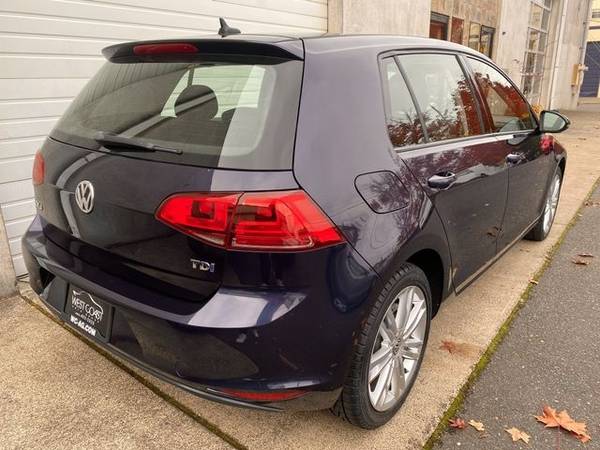 2015 Volkswagen Golf TDI SE Hatchback Leather Heated Seats, Moon... for sale in Portland, OR – photo 6