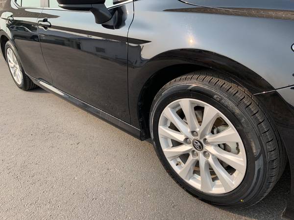 2019 Toyota Camry LE sedan Midnight Black Metallic - cars & trucks -... for sale in Jerome, ID – photo 3