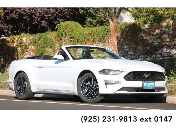 2018 Ford Mustang convertible EcoBoost Premium 2D Convertible (White) for sale in Brentwood, CA – photo 6