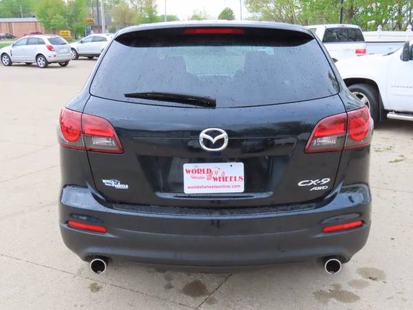 2015 Mazda CX9 Sport suv Black - - by dealer - vehicle for sale in Ankeny, IA – photo 4