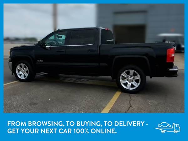 2014 GMC Sierra 1500 Crew Cab SLE Pickup 4D 5 3/4 ft pickup Black for sale in Pittsburgh, PA – photo 5