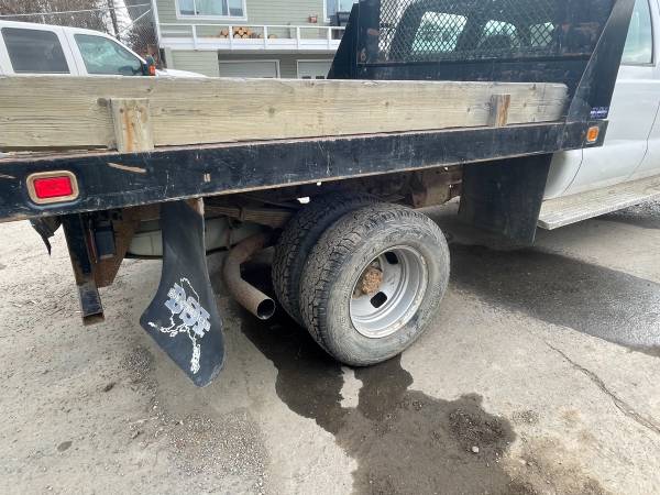 2006 f350 super duty powerstroke diesel flatbed dually crew cab for sale in Fairbanks, AK – photo 8