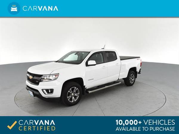 2017 Chevy Chevrolet Colorado Crew Cab Z71 Pickup 4D 5 ft pickup White for sale in Bowling green, OH – photo 6