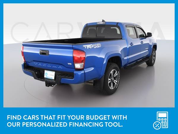 2017 Toyota Tacoma Double Cab TRD Sport Pickup 4D 6 ft pickup Blue for sale in Dade City, FL – photo 8