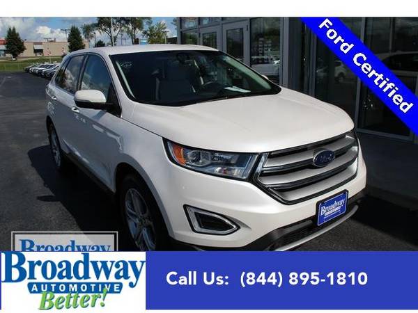 2017 Ford Edge SUV Titanium Green Bay for sale in Green Bay, WI