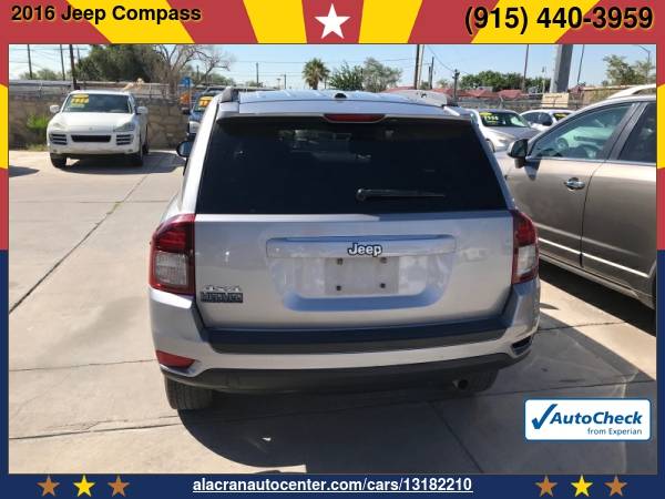 2016 Jeep Compass 4WD 4dr Sport *Trade-Ins, Welcome* - cars & trucks... for sale in El Paso, TX – photo 8
