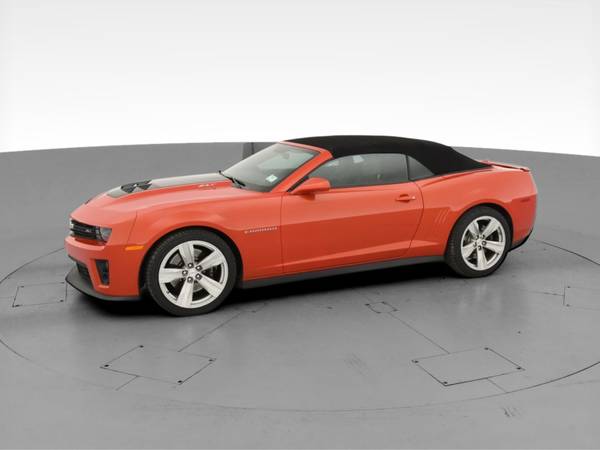 2013 Chevy Chevrolet Camaro ZL1 Convertible 2D Convertible Orange -... for sale in Hickory, NC – photo 4