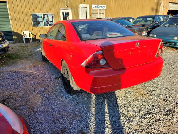 03 Civic Fixer & Title Work - - by dealer - vehicle for sale in Rossville, TN – photo 2