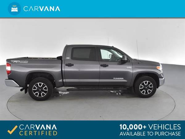 2017 Toyota Tundra CrewMax TRD Pro Pickup 4D 5 1/2 ft pickup Gray - for sale in Cleveland, OH – photo 10