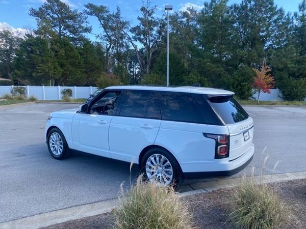 2019 Land Rover Range Rover 3.0L V6 Supercharged HSE suv White -... for sale in Swansboro, NC – photo 6