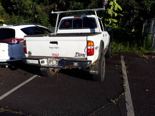2003 white tacoma 4 door lifted for sale 12k obo for sale in Keauhou, HI – photo 2
