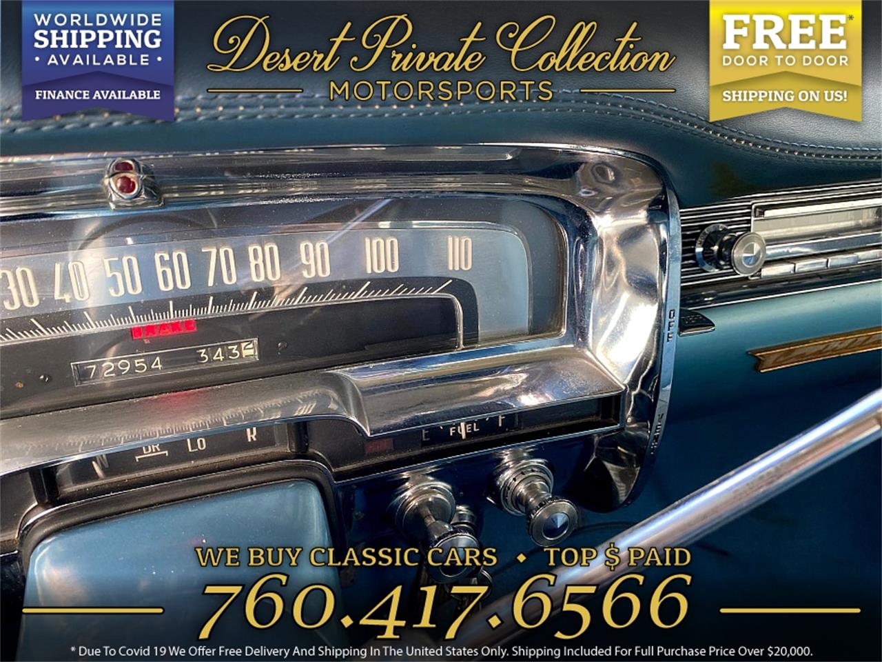 1955 Cadillac Sedan for sale in Palm Desert , CA – photo 13